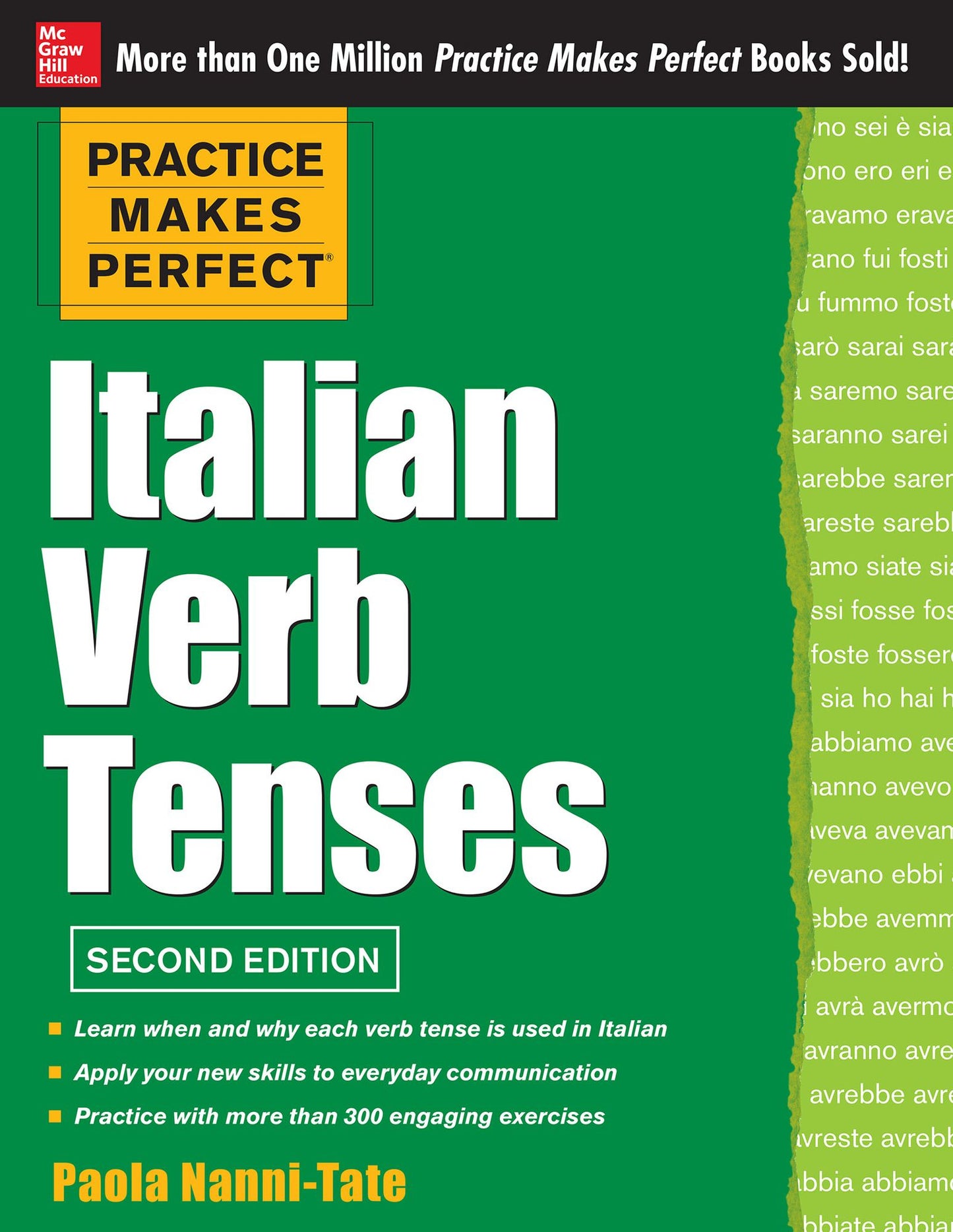 Practice Makes Perfect Italian Verb Tenses, 2nd Edition: With 300 Exercises + Free Flashcard App