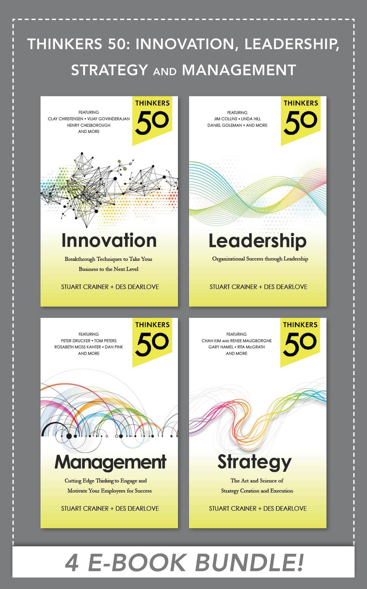 Thinkers 50: Innovation, Leadership, Management and Strategy (EBOOK BUNDLE)