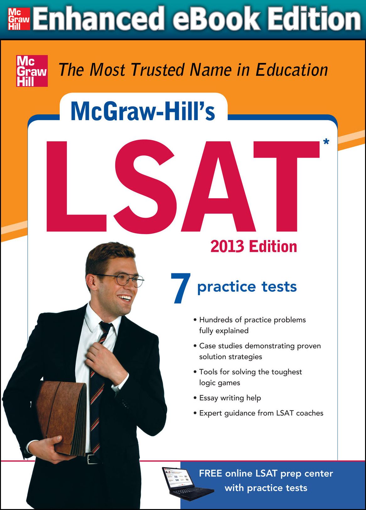 McGraw-Hill's LSAT with Downloadable Tests, 2013 Edition (Enhanced Edition)