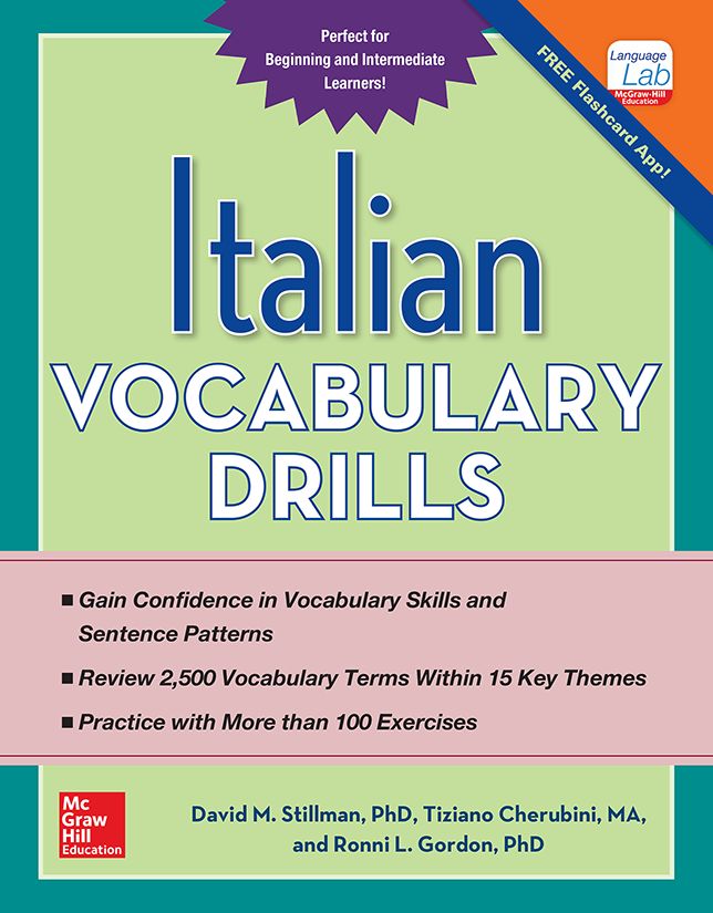 Italian Vocabulary Drills