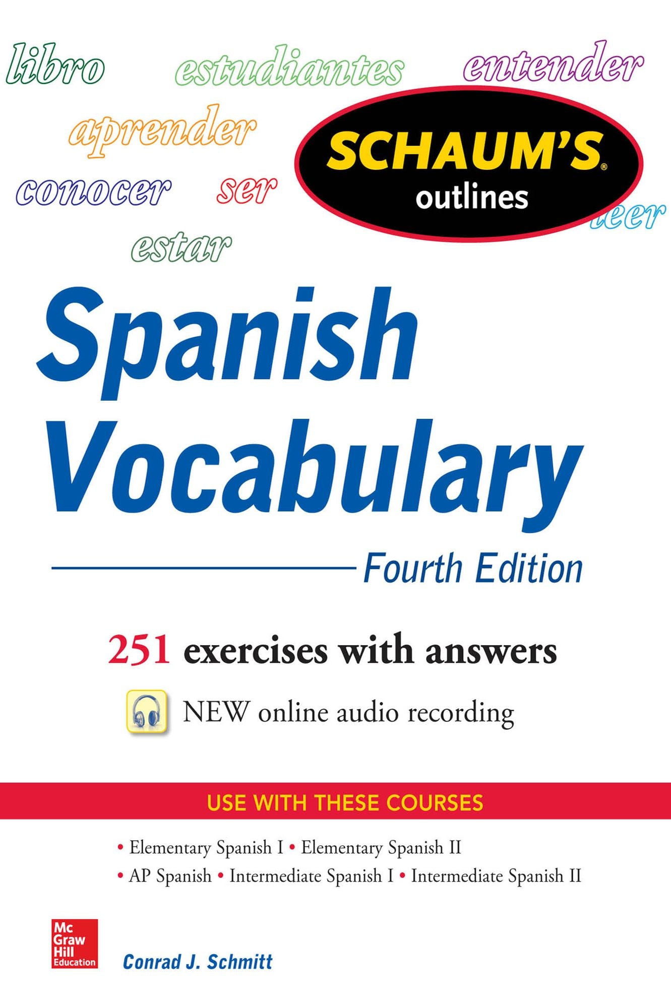 Schaum's Outline of Spanish Vocabulary, 4th Edition