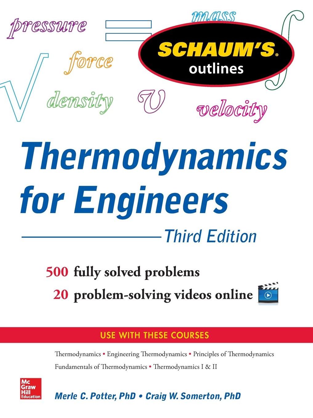 Schaum's Outline of Thermodynamics for Engineers, 3ed