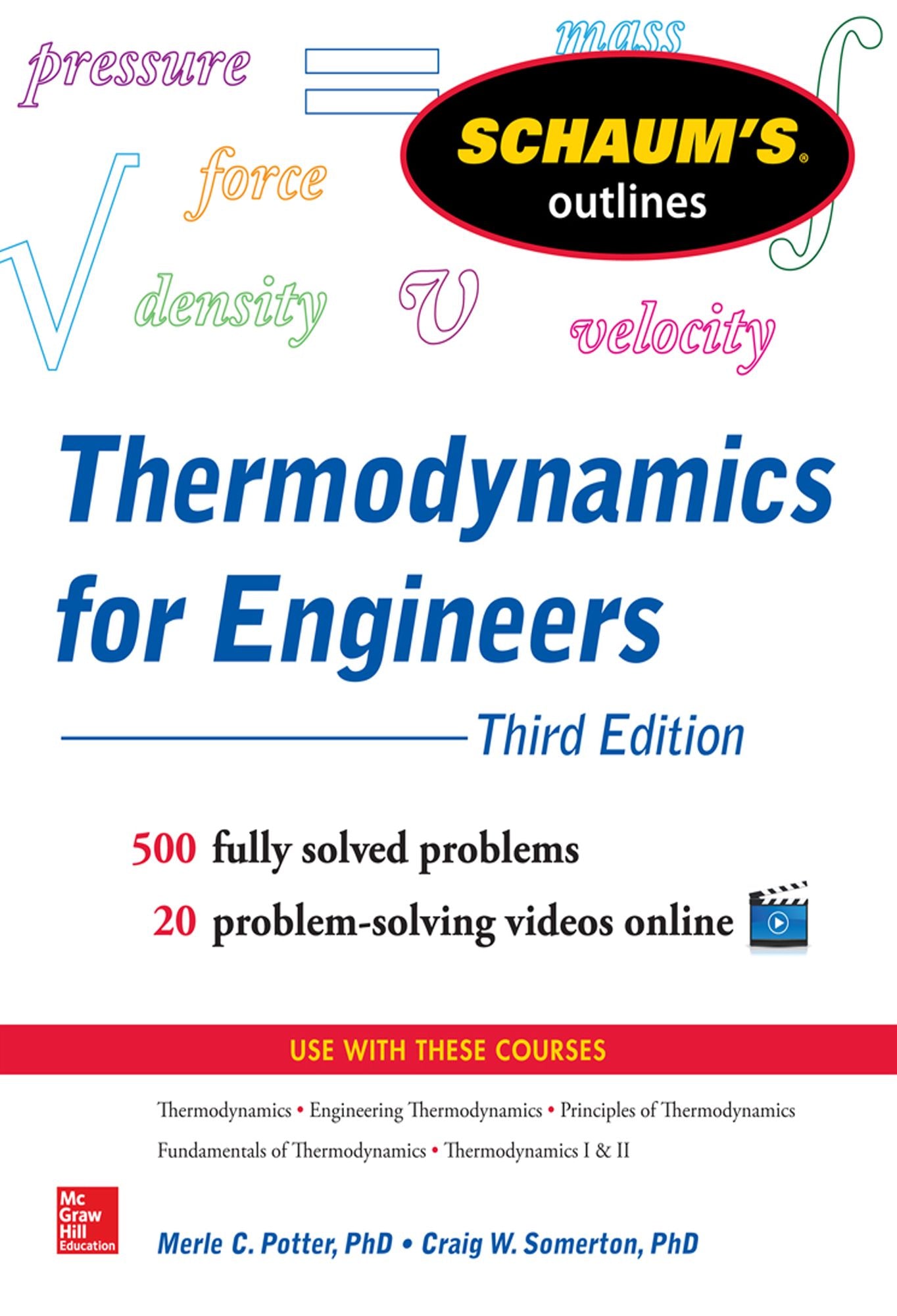 Schaums Outline of Thermodynamics for Engineers, 3rd Edition