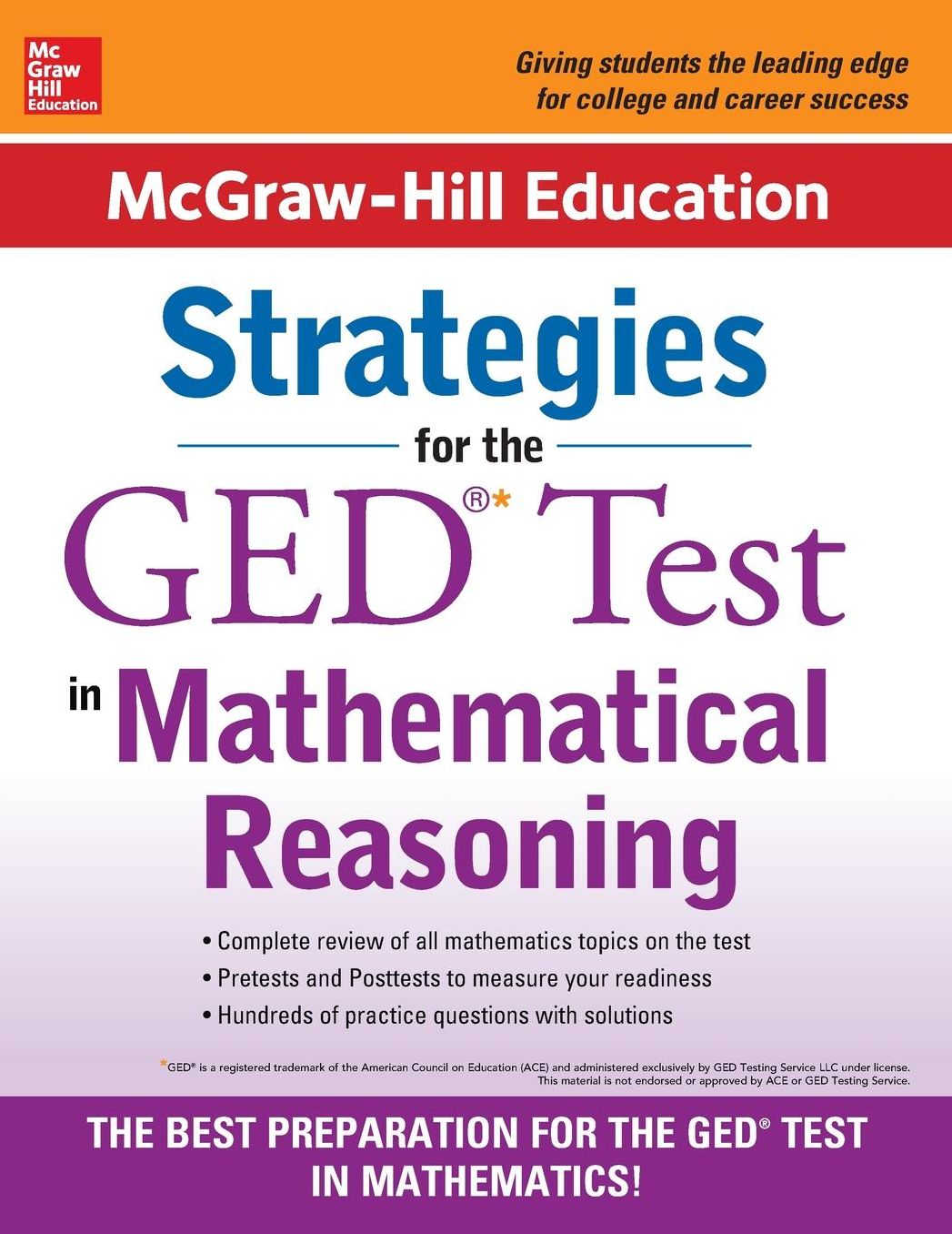McGraw-Hill Education Preparation for the GED Mathematics Test