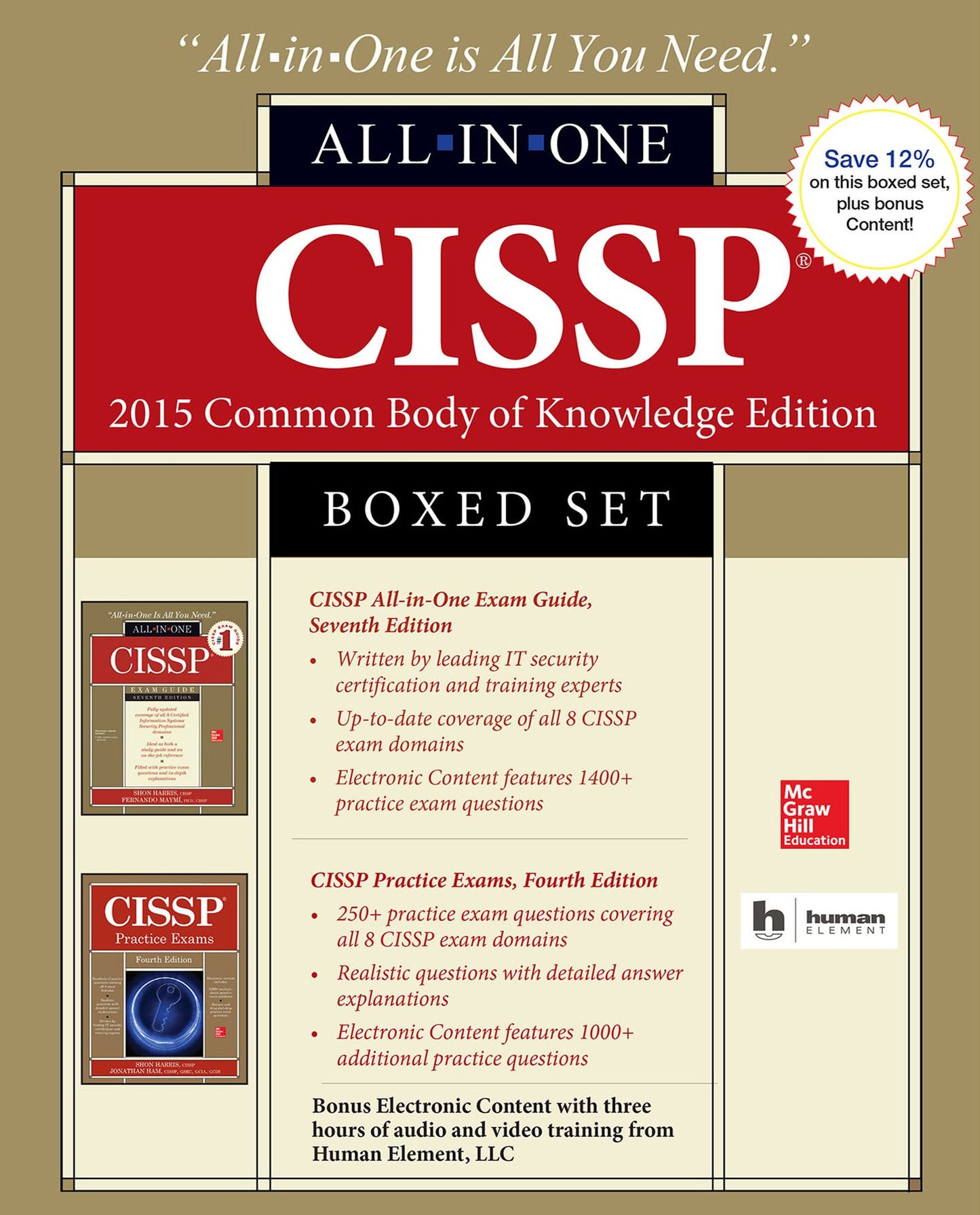 CISSP Boxed Set 2015 Common Body of Knowledge Edition
