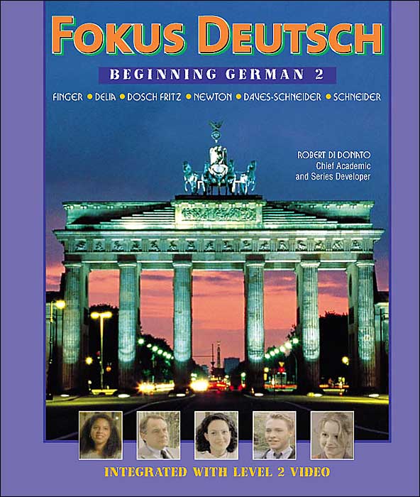 Fokus Deutsch: Beginning German 2 (Student Edition + Listening Comprehension Audio CD)