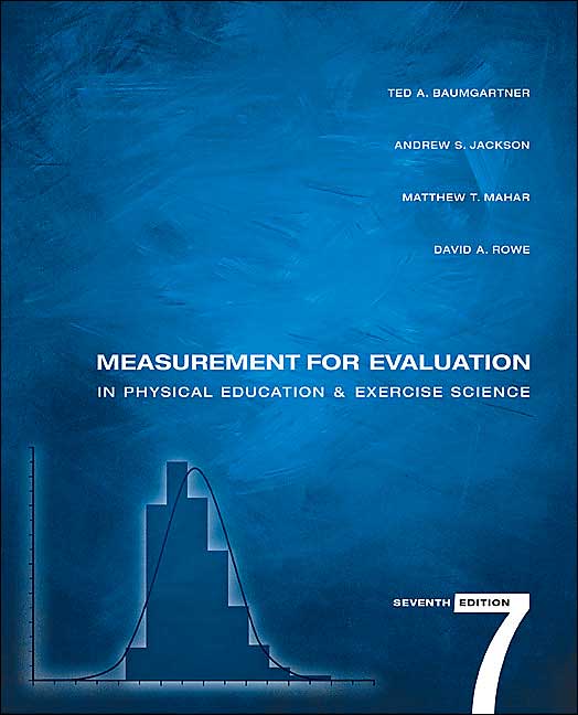 Measurement for Evaluation in Physical Education and Exercise Science