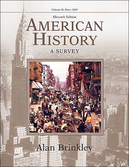 American History: A Survey, Volume 2 MP with Powerweb