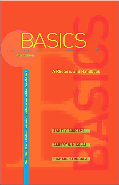 The Basics: A Rhetoric and Handbook with Catalyst access card