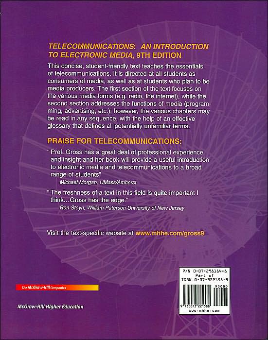 Telecommunications: An Introduction to Electronic Media with Powerweb