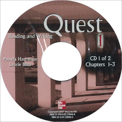 Quest Level 1 Reading and Writing Audio CDs (2)
