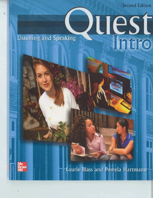 Quest Intro Level Listening and Speaking Student Book with Audio Highlights 2nd Edition