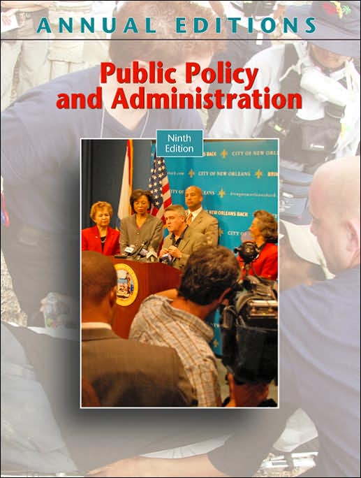 Annual Editions: Public Policy and Administration