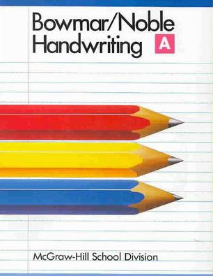 Handwriting Book A Pupil Edition 1988
