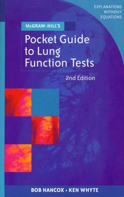 McGraw Hill's Pocket Guide to Lung Function Tests