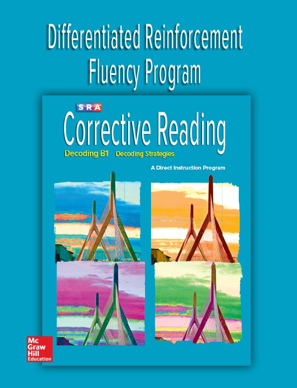 Corrective Reading Decoding Level B1, Fluency Program Guide