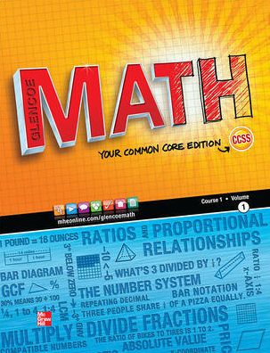 Glencoe Math, Course 1, Student Edition, Volume 1