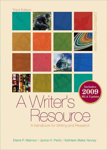 A Writer's Resource - Student Edition