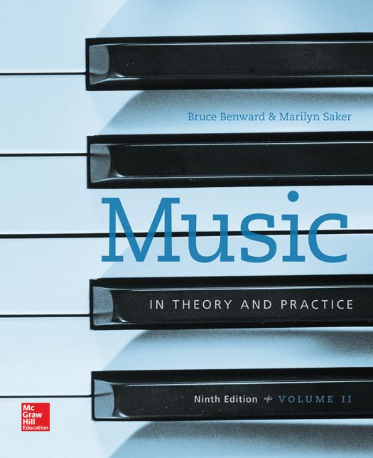 Music in Theory and Practice, Volume 2 - Workbook