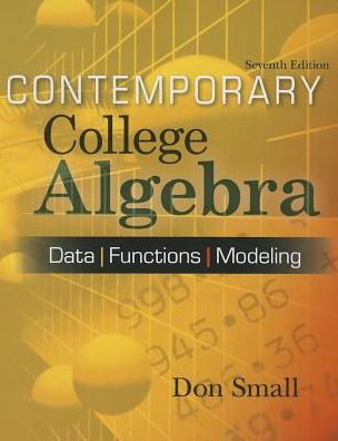 Contemporary College Algebra - With CD (Custom)