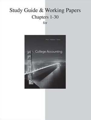 College Accounting, Chapter 1-30-S. G. and Working Papers