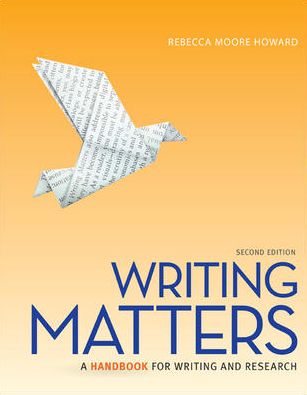Writing Matters 2e, tabbed with Connect Composition 2.0 (PLUS) for Writing Matters, tabbed (Spiral)