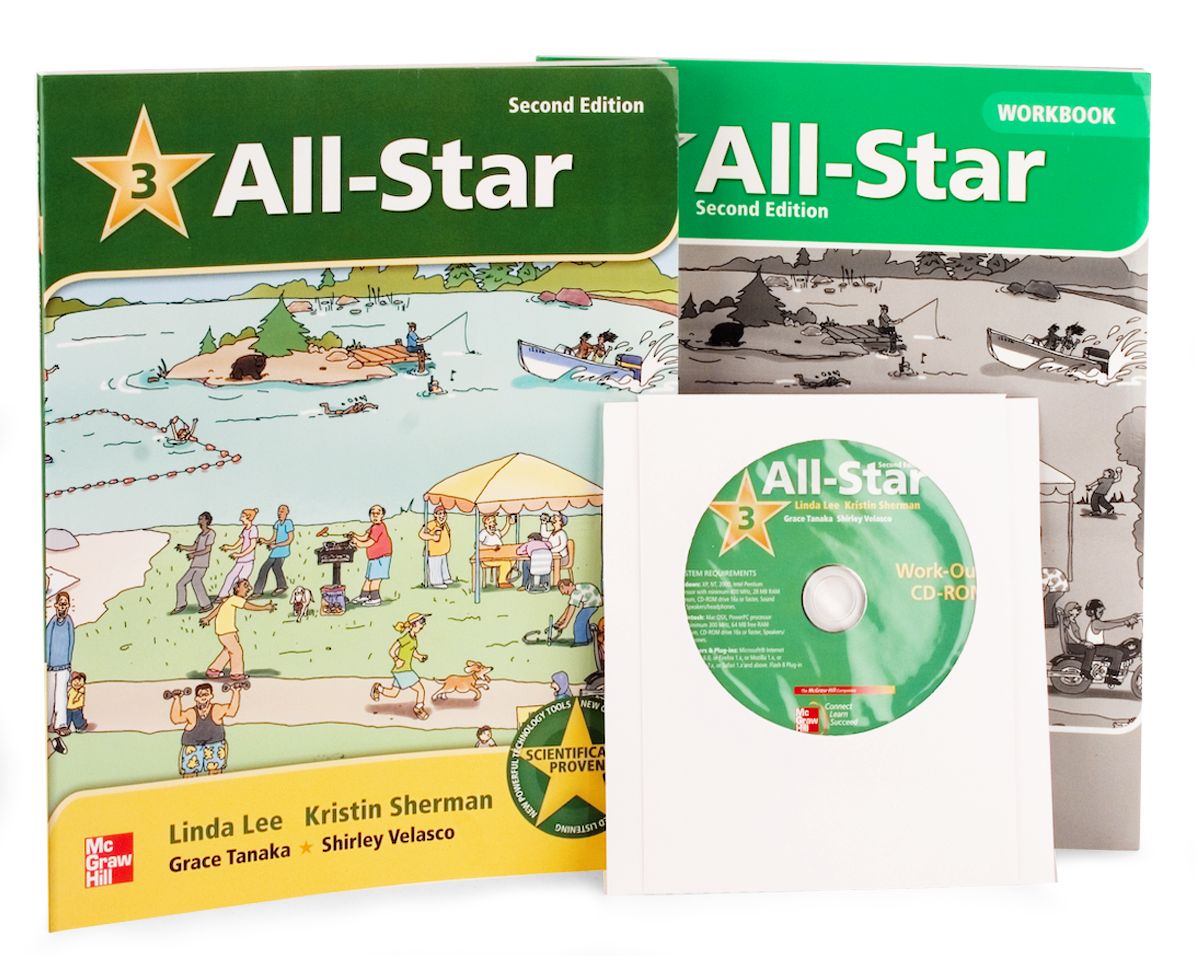 All Star Level 3 Student Book with Workout CD-ROM and Workbook Pack 2nd Edition