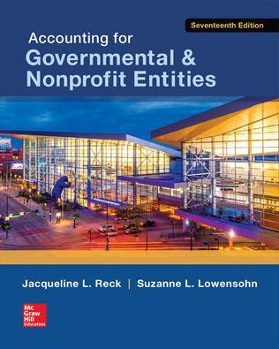 Accounting for Governmental and Nonprofit Entities