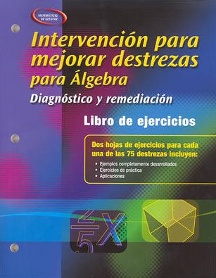 Skills Intervention for Algebra: Diagnosis and Remediation, Spanish Student Workbook