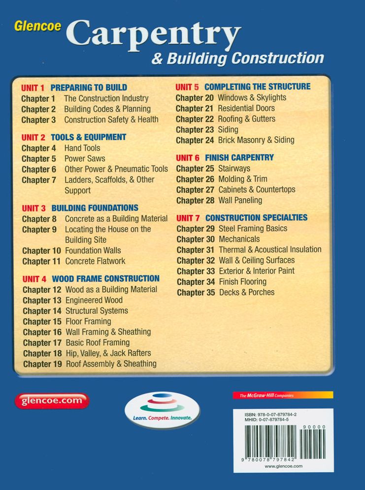 Carpentry & Building Construction Student Edition