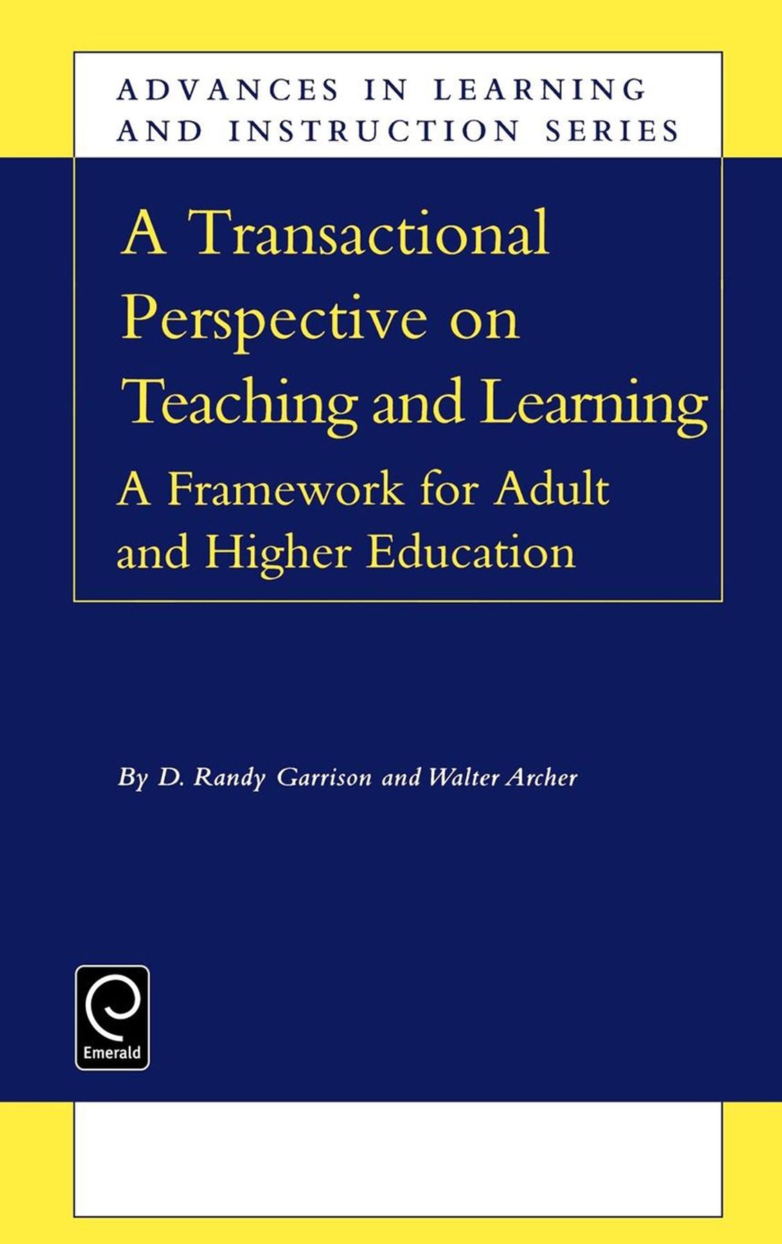 A Transactional Perspective on Teaching and Learning