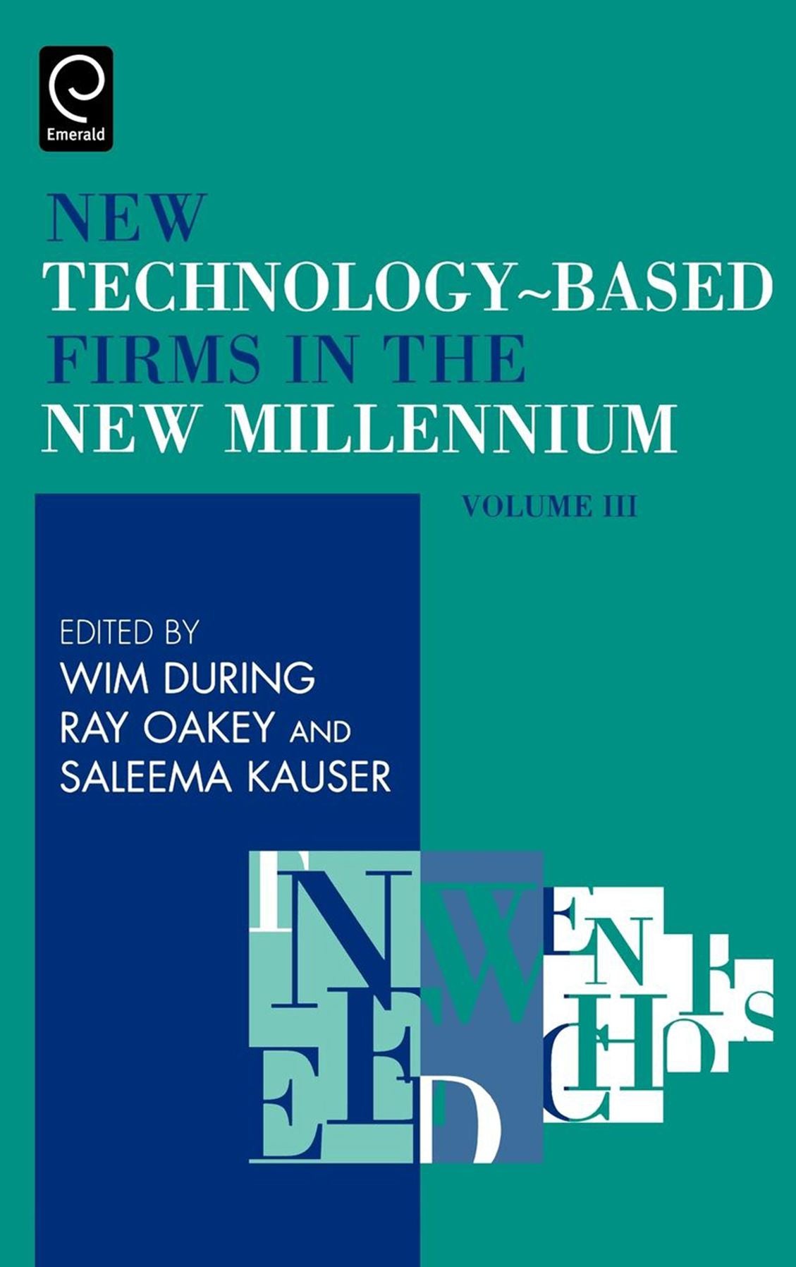 NEW TECH-BASED FIRMS VOL III H