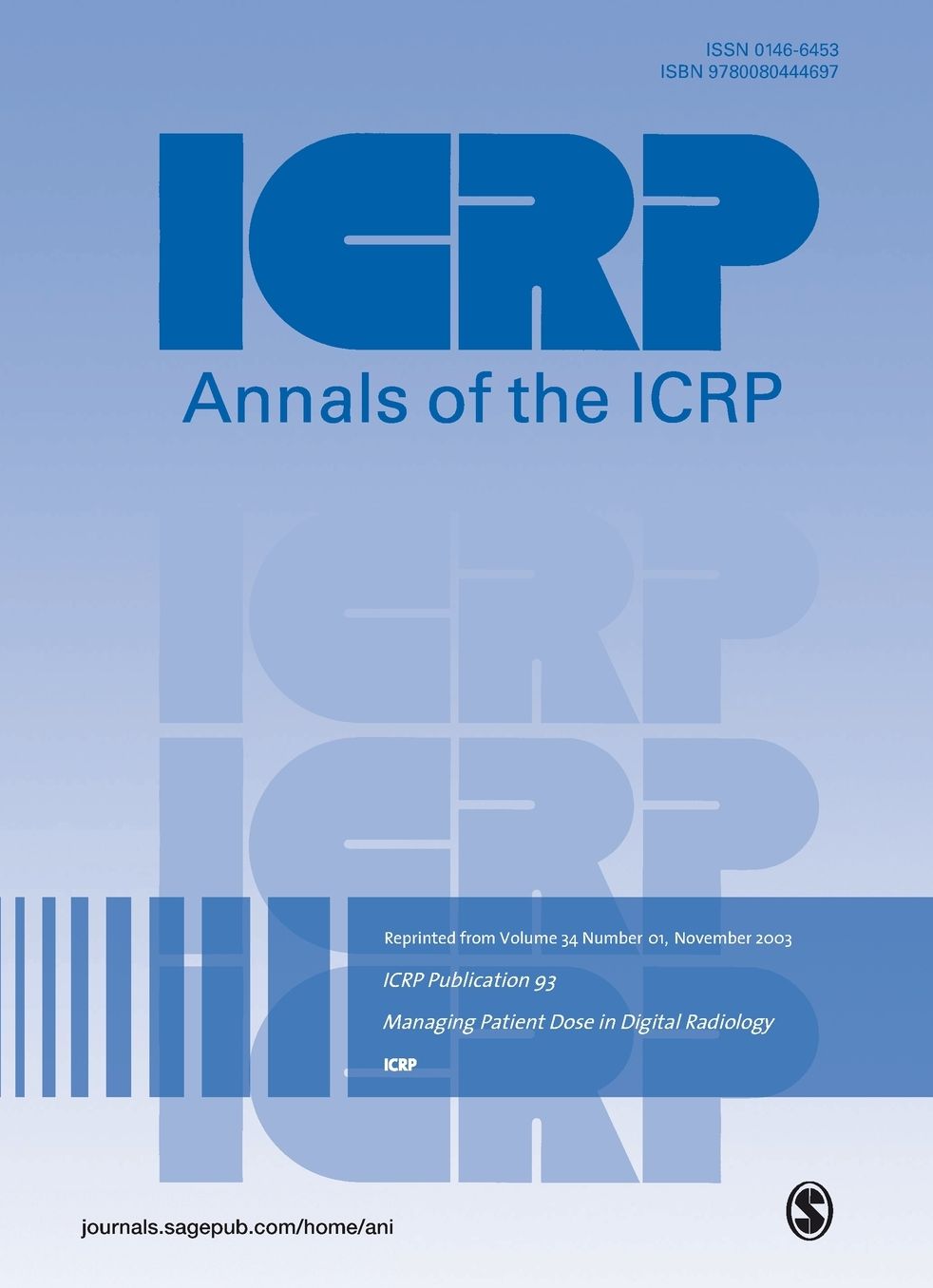 ICRP Publication 93: Managing Patient Dose in Digital Radiology