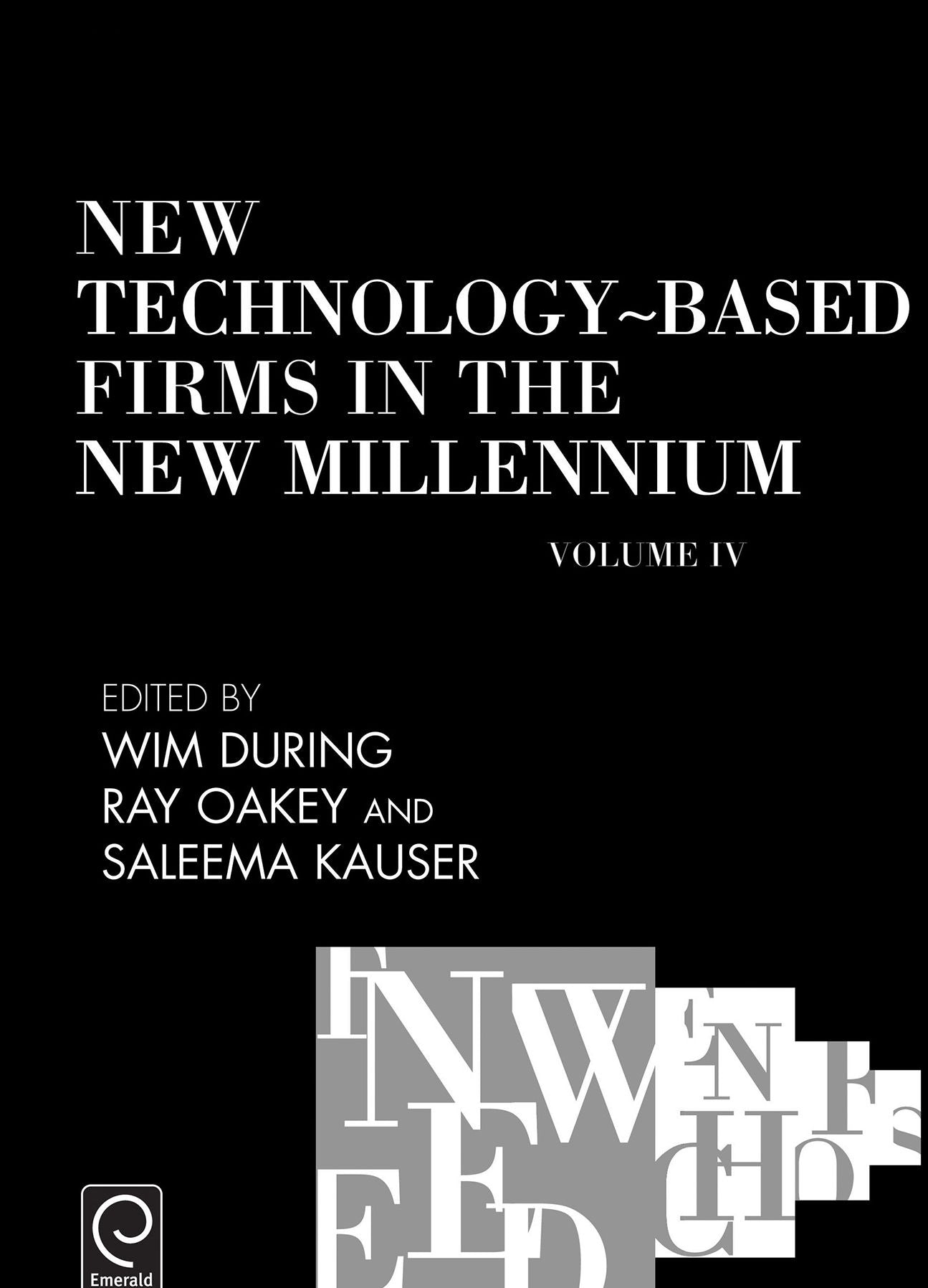 NEW TECH-BASED FIRMS VOL IV H