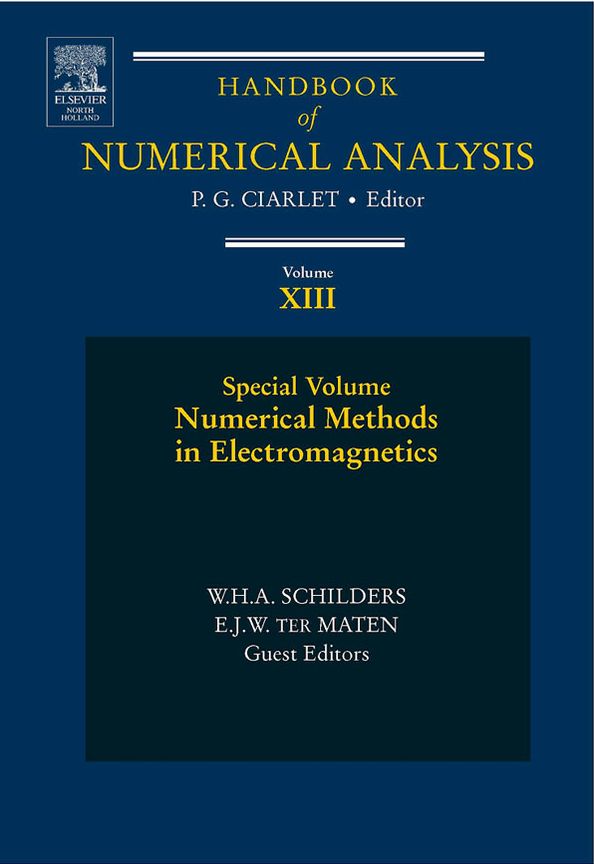 Numerical Methods in Electromagnetics: Special Volume