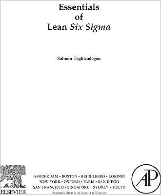 Essentials Of Lean Six Sigma