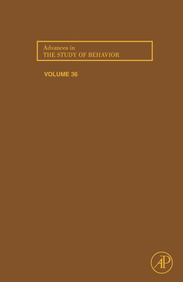 Advances in the Study of Behavior