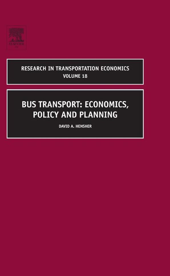 Bus Transport: Economics, Policy and Planning