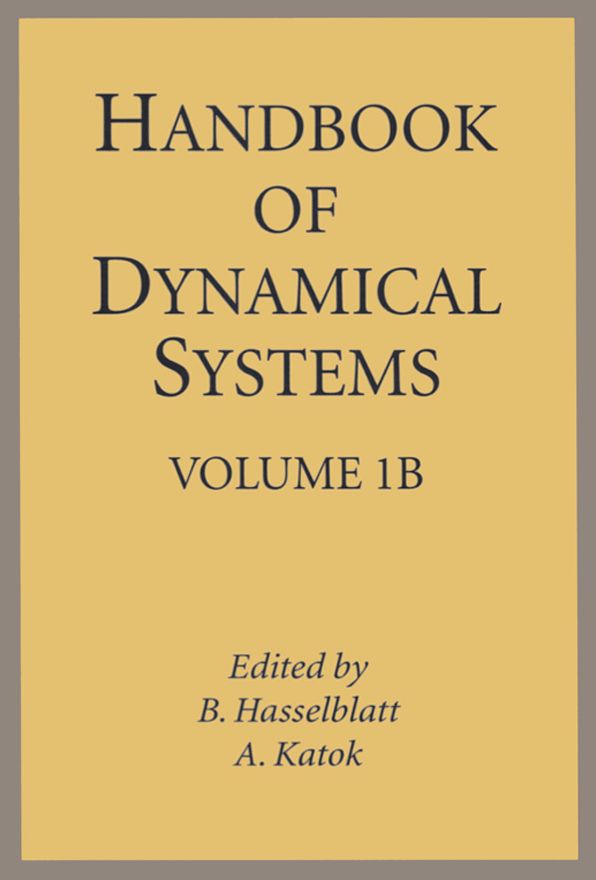 Handbook of Dynamical Systems: Volume 1B