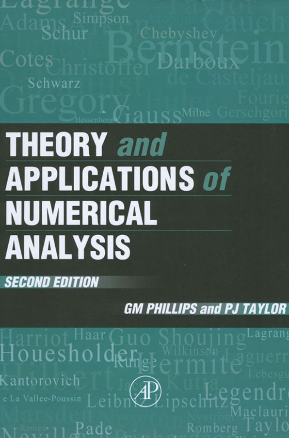 Theory and Applications of Numerical Analysis