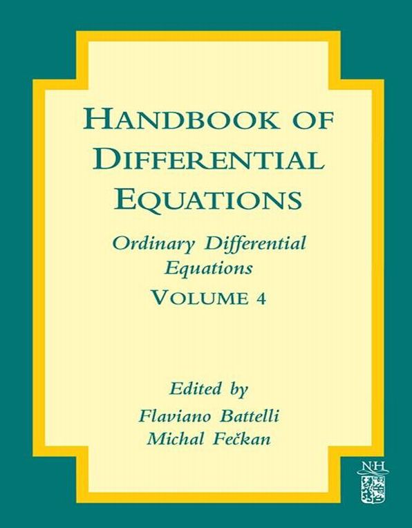 Handbook of Differential Equations: Ordinary Differential Equations
