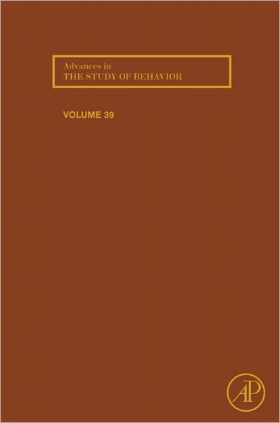 Advances in the Study of Behavior