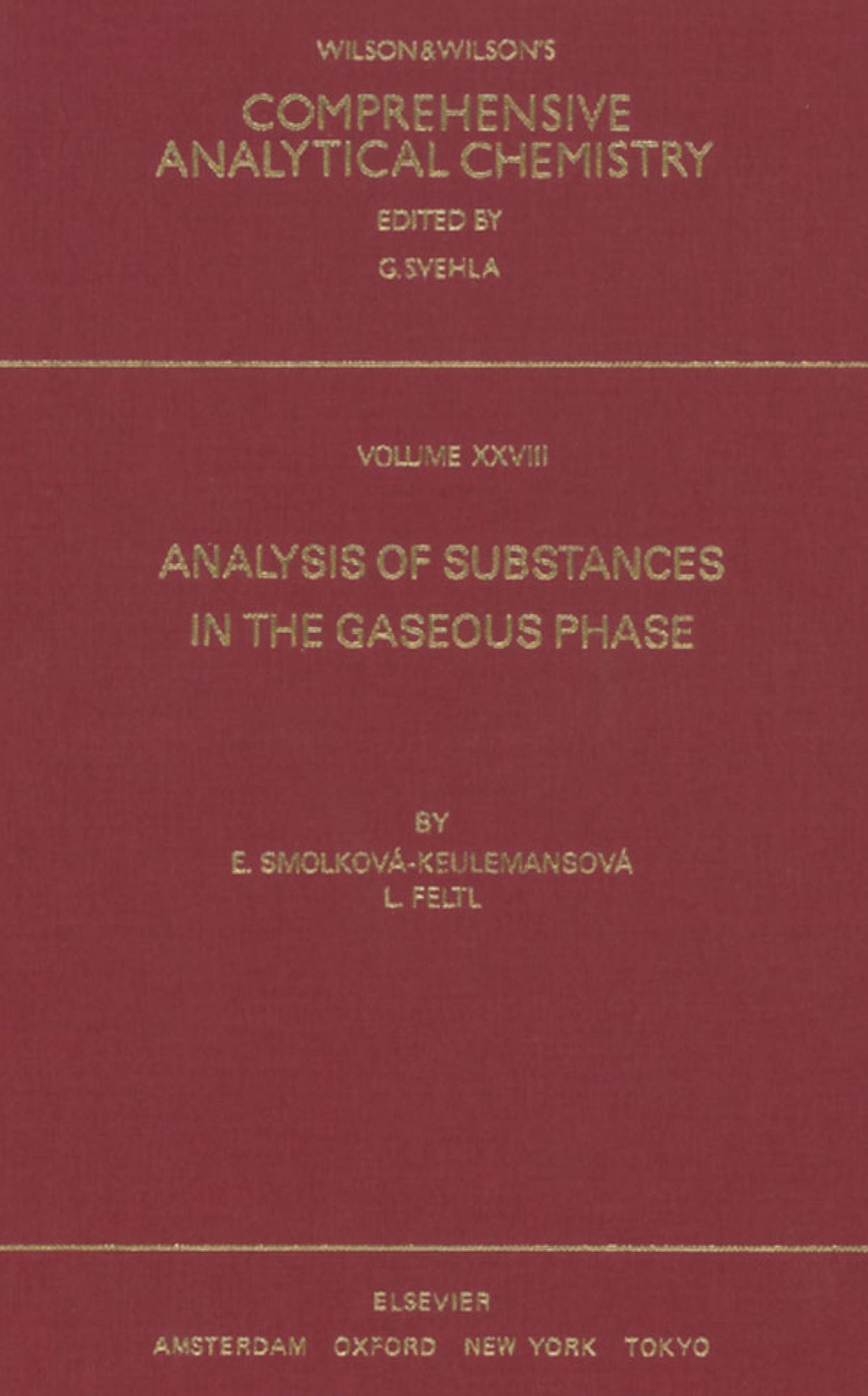 Analysis of Substances in the Gaseous Phase