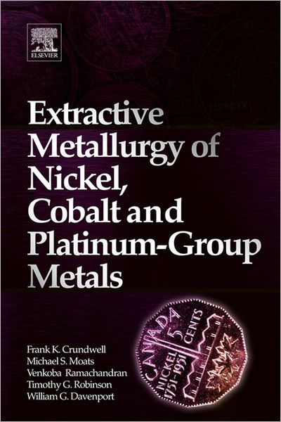 Extractive Metallurgy of Nickel, Cobalt and Platinum Group Metals
