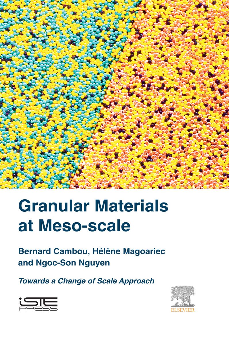 Granular Materials at Meso-scale: Towards a Change of Scale Approach