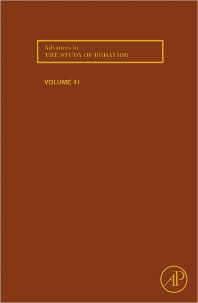 Advances in the Study of Behavior