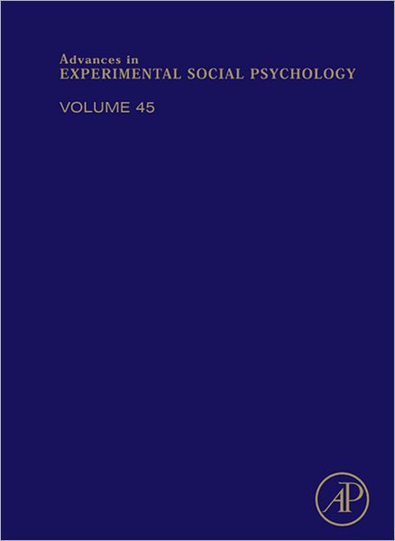 Advances in Experimental Social Psychology
