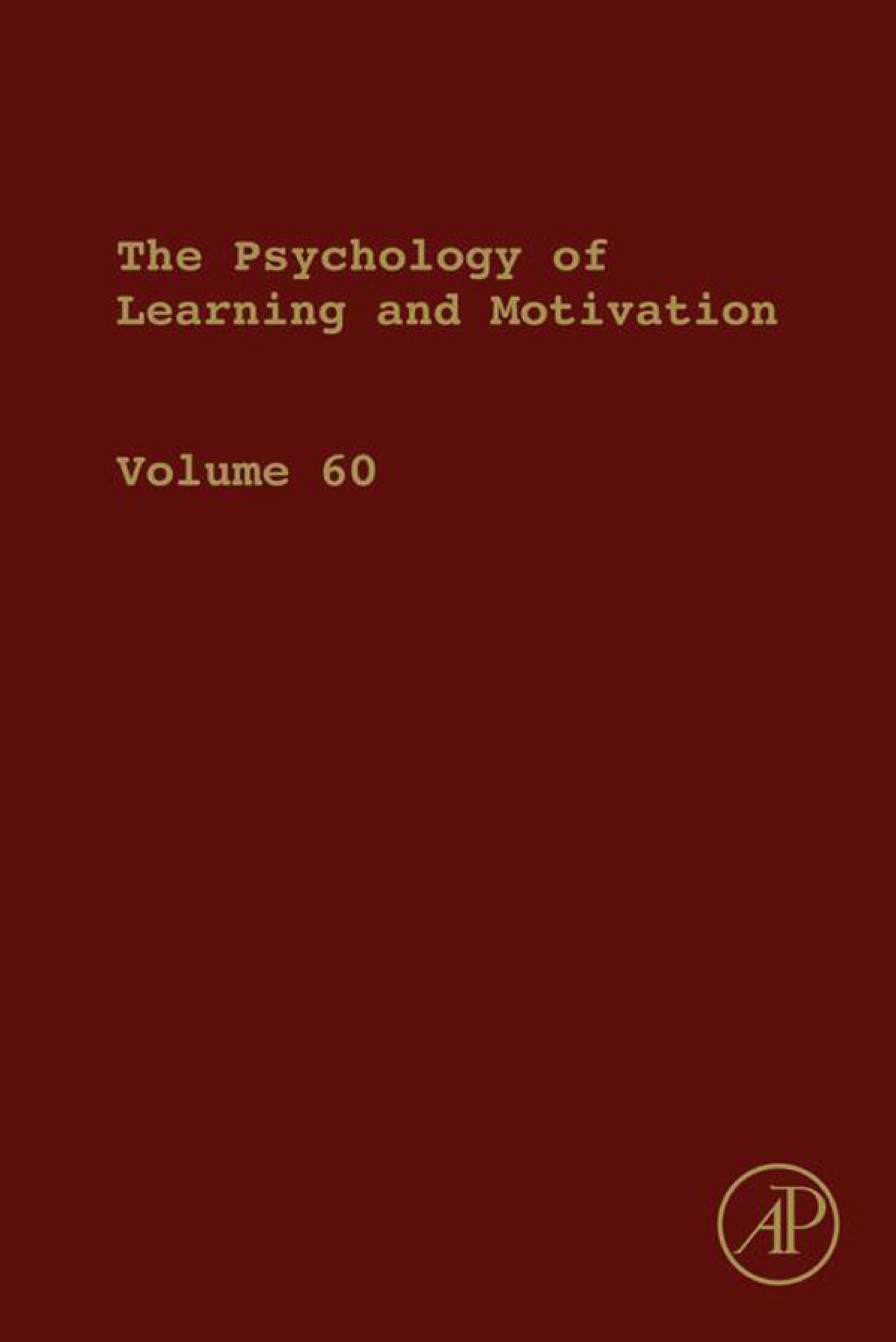 Psychology of Learning and Motivation