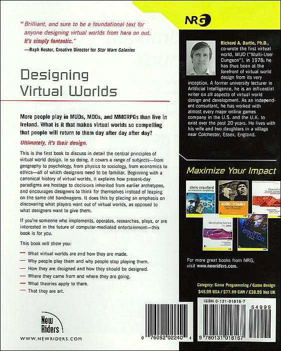 Designing Virtual Worlds