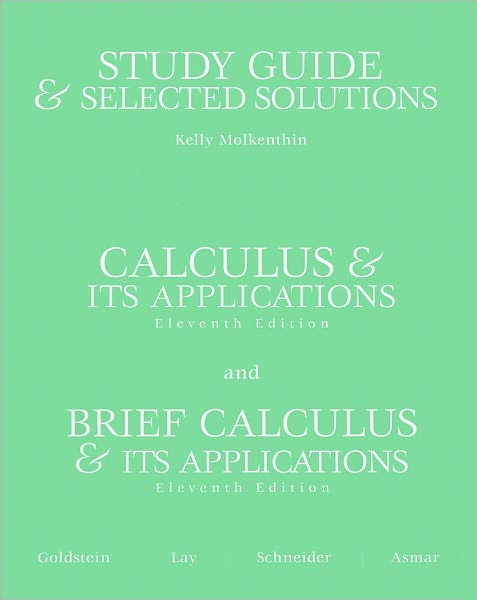 Study Guide and Selected Solutions